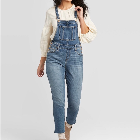 Women’s medium jeans jumpsuit-14 - Picture 1 of 5